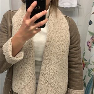 Brown Sherpa Teddy Jacket